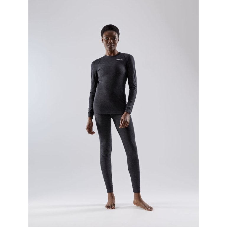 Футболка Craft Core Wool Merino LS W - чорна