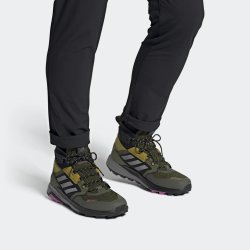 Взуття чоловіче Adidas Terrex Trailmaker Mid GTX M - оливкові/сірі/