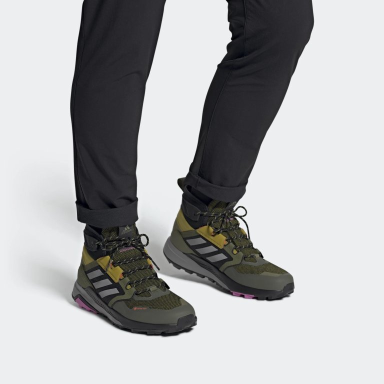 Взуття чоловіче Adidas Terrex Trailmaker Mid GTX M - оливкові/сірі/