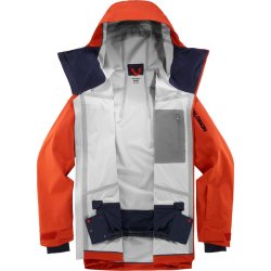 Куртка Salomon Force 3L JKT M - помаранчева/синя