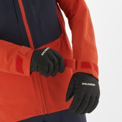 Куртка Salomon Force 3L JKT M - помаранчева/синя