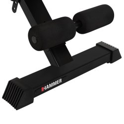 Posilovací lavice Hammer Folding Bench Force 2.0 - černá