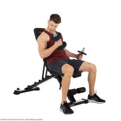 Posilovací lavice Hammer Folding Bench Force 2.0 - černá
