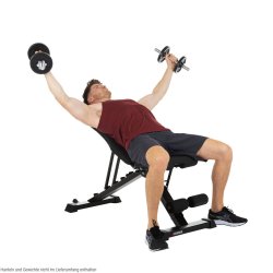 Posilovací lavice Hammer Folding Bench Force 2.0 - černá