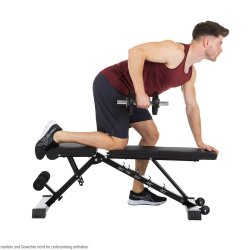 Posilovací lavice Hammer Folding Bench Force 2.0 - černá