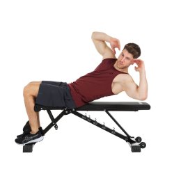 Posilovací lavice Hammer Folding Bench Force 2.0 - černá