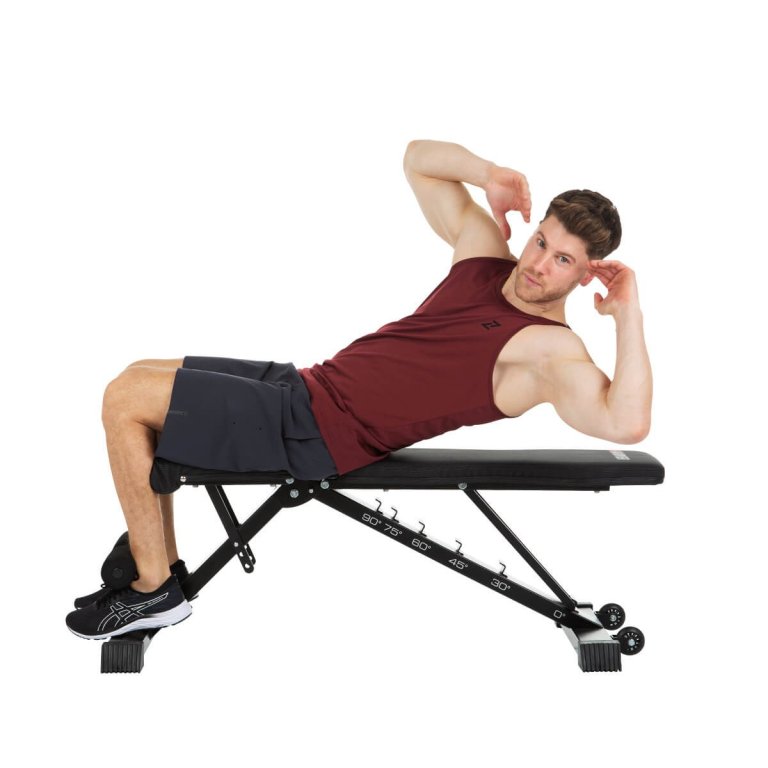 Posilovací lavice Hammer Folding Bench Force 2.0 - černá