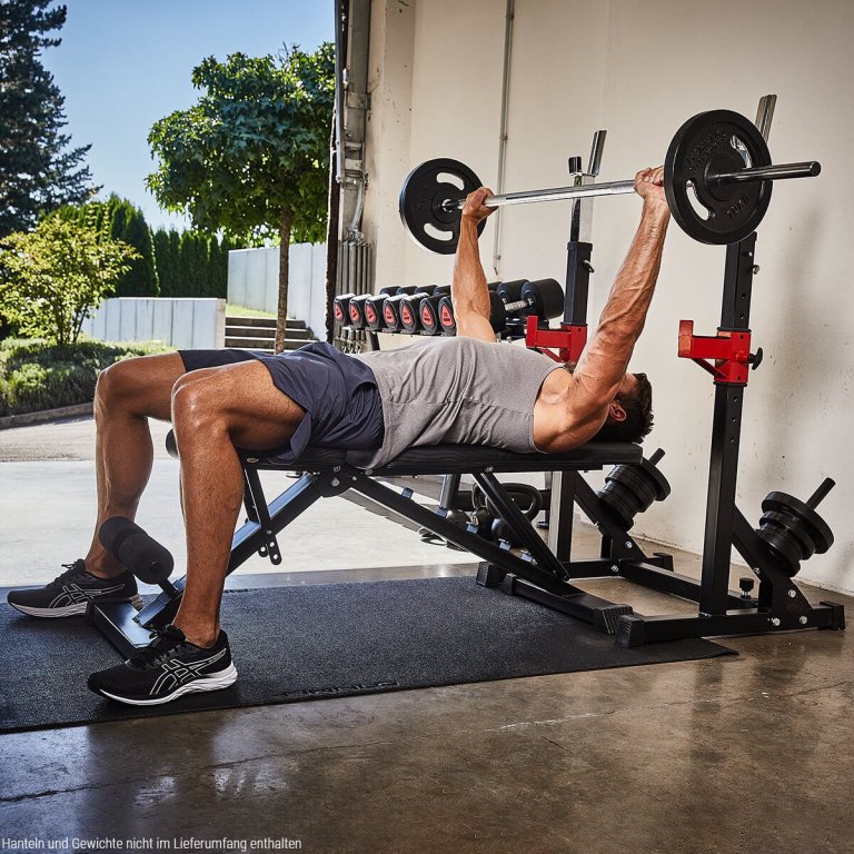 Posilovací lavice Hammer Folding Bench Force 2.0 - černá
