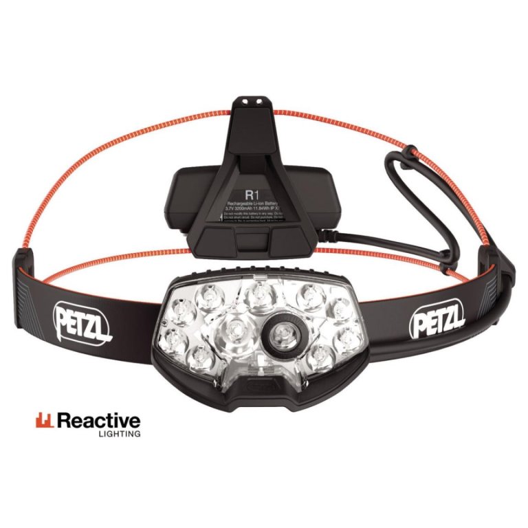 Налобний ліхтар Petzl Nao Rl - чорний