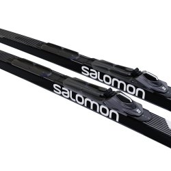 Běžky set Salomon RC9 eSKIN Hard + Vázání Prolink Shift-In Cl M - černá/modrá