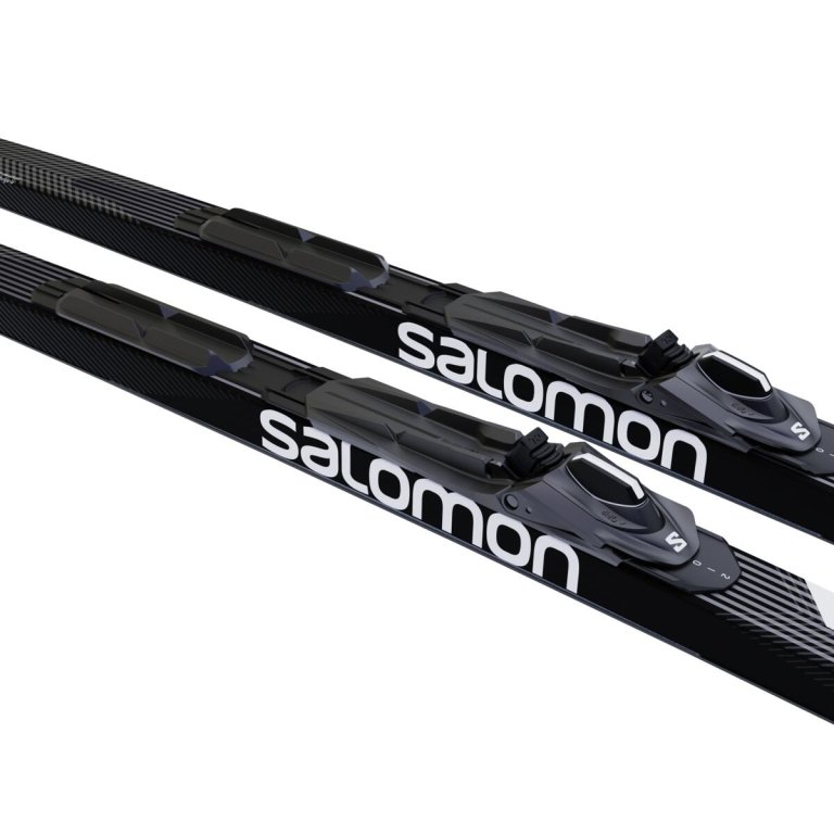 Běžky set Salomon RC9 eSKIN Hard + Vázání Prolink Shift-In Cl M - černá/modrá