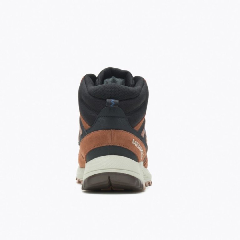 Взуття Merrell Wildwood Sneaker Boot Mid WP M - коричневе