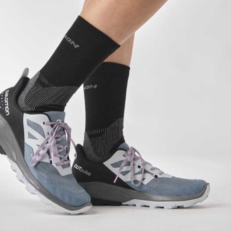 Кросівки Salomon Outpulse GTX W - сині/ сірі