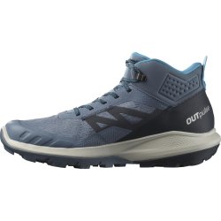 Кросівки високі Salomon Outpulse Mid GTX M - темно-блакитні