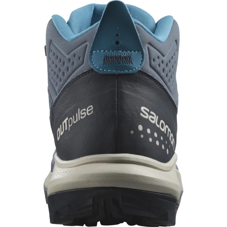 Кросівки високі Salomon Outpulse Mid GTX M - темно-блакитні