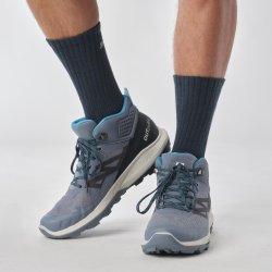 Кросівки високі Salomon Outpulse Mid GTX M - темно-блакитні