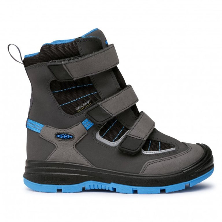 Взуття дитяче Keen Redwood Winter WP J - сіре/сине