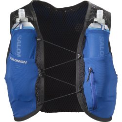 Рюкзак Salomon Active Skin 4 з флягами - синій/чорний