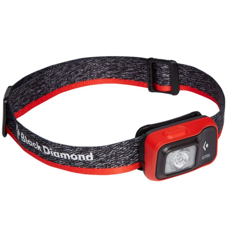 Čelovka Black Diamond Astro 300 - červená/černá