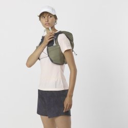 Рюкзак Salomon Active Skin 8 з флягами W - зелений