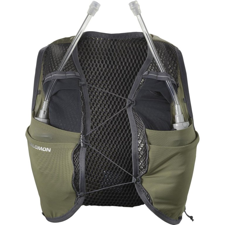Рюкзак Salomon Active Skin 8 з флягами W - зелений