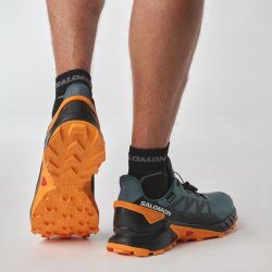 Кросівки бігові Salomon Supercross 4 GTX M - зелені/чорні