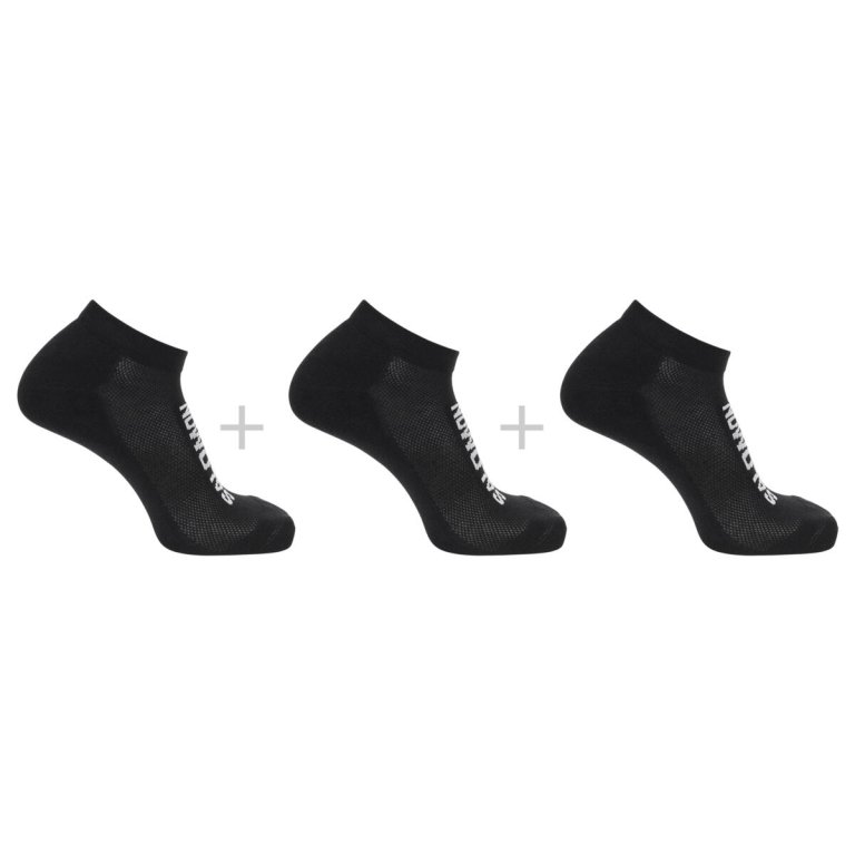 Шкарпетки Salomon Everyday Low 3-Pack Socks - чорні