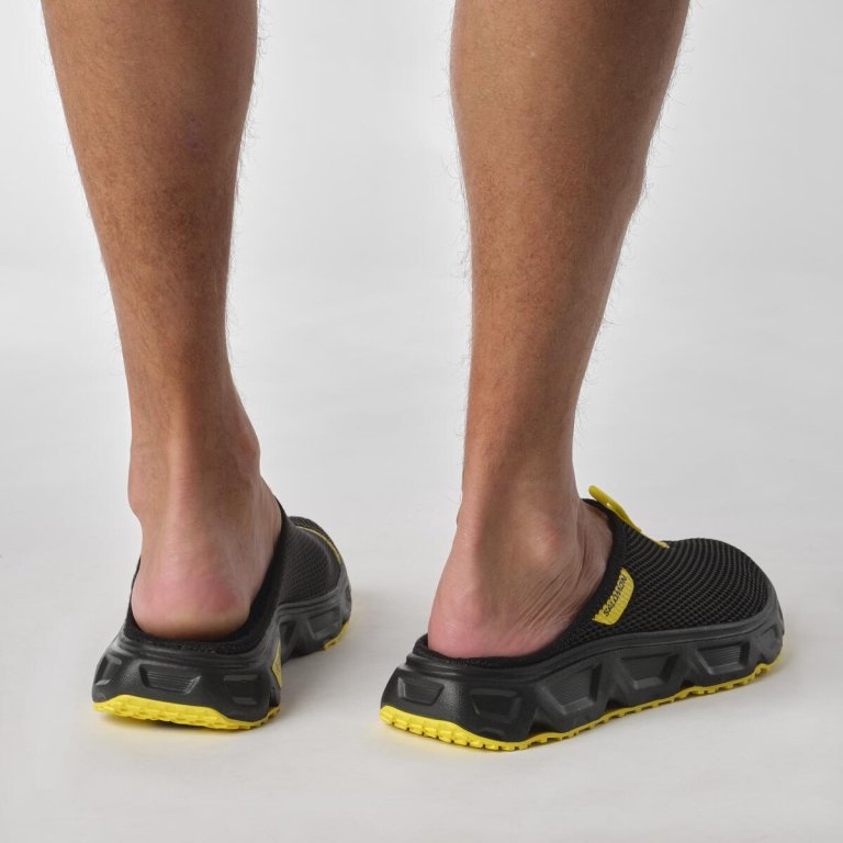 Шльопанці Salomon Reelax Slide 6.0 M - чорні/жовті