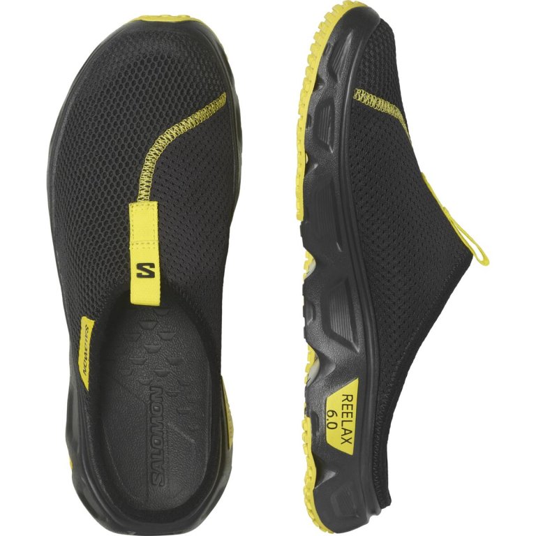 Шльопанці Salomon Reelax Slide 6.0 M - чорні/жовті