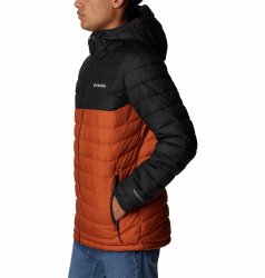 Куртка Columbia Powder Lite™ M - чорний/помаранчевий