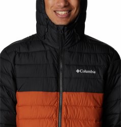 Куртка Columbia Powder Lite™ M - чорний/помаранчевий