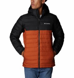 Куртка Columbia Powder Lite™ M - чорний/помаранчевий