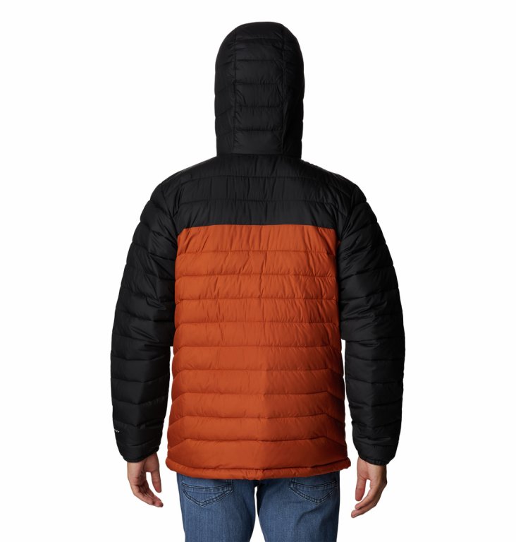 Куртка Columbia Powder Lite™ M - чорний/помаранчевий