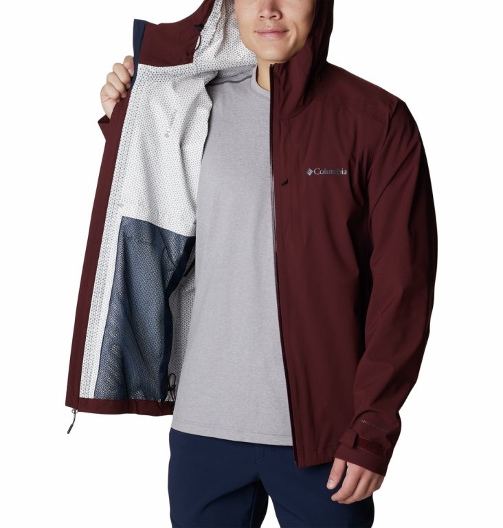 Куртка Columbia Omni-Tech™ Ampli-Dry™ Shell Jacket M - темно-червоний