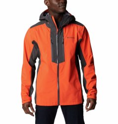 Куртка Columbia Peak Creek™ Shell M - помаранчева/сіра