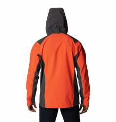Куртка Columbia Peak Creek™ Shell M - помаранчева/сіра