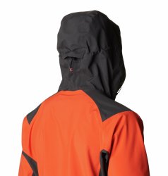 Куртка Columbia Peak Creek™ Shell M - помаранчева/сіра