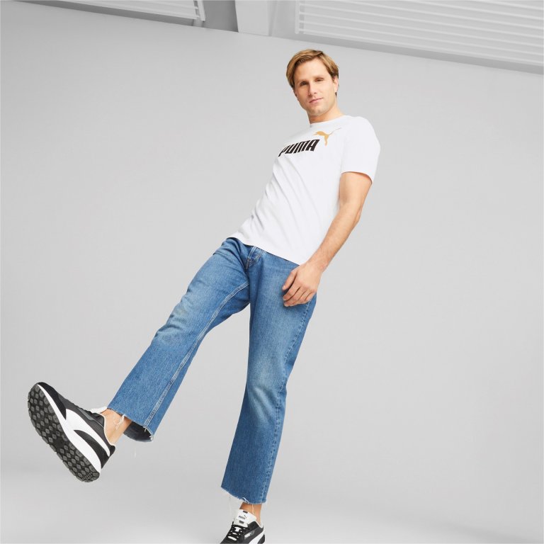 Футболка Puma ESS+ 2 Col Logo Tee M - білий