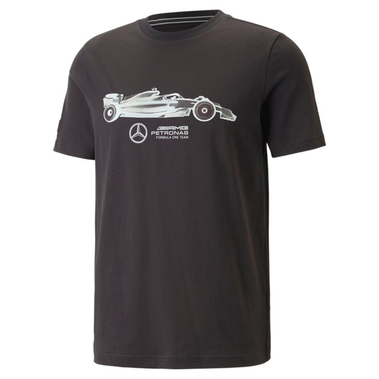 Футболка Puma Mercedes F1 ESS Car Graphic Tee M - чорна