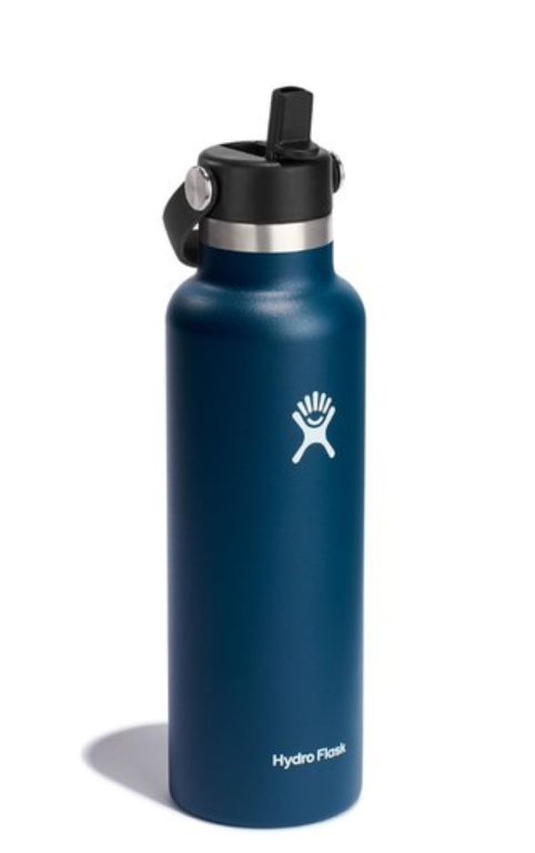 Термос Hydro Flask 21 унція (621 мл) Standard Flex Straw Cover - синій