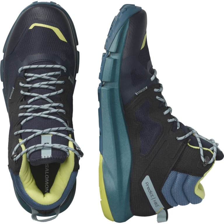 Кросівки високі Salomon Predict Hike Mid GTX M - чорні/ сині