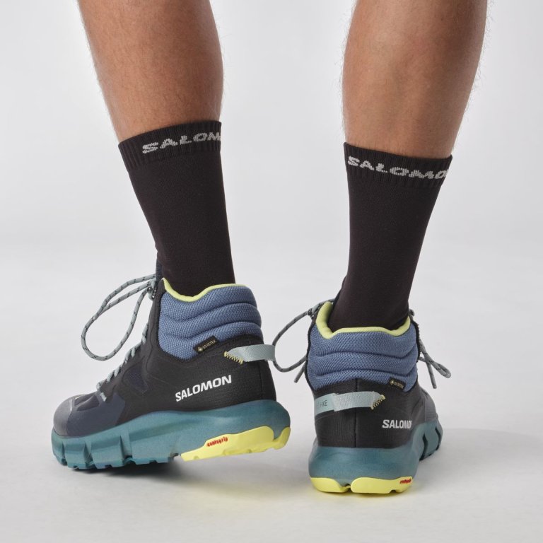 Кросівки високі Salomon Predict Hike Mid GTX M - чорні/ сині