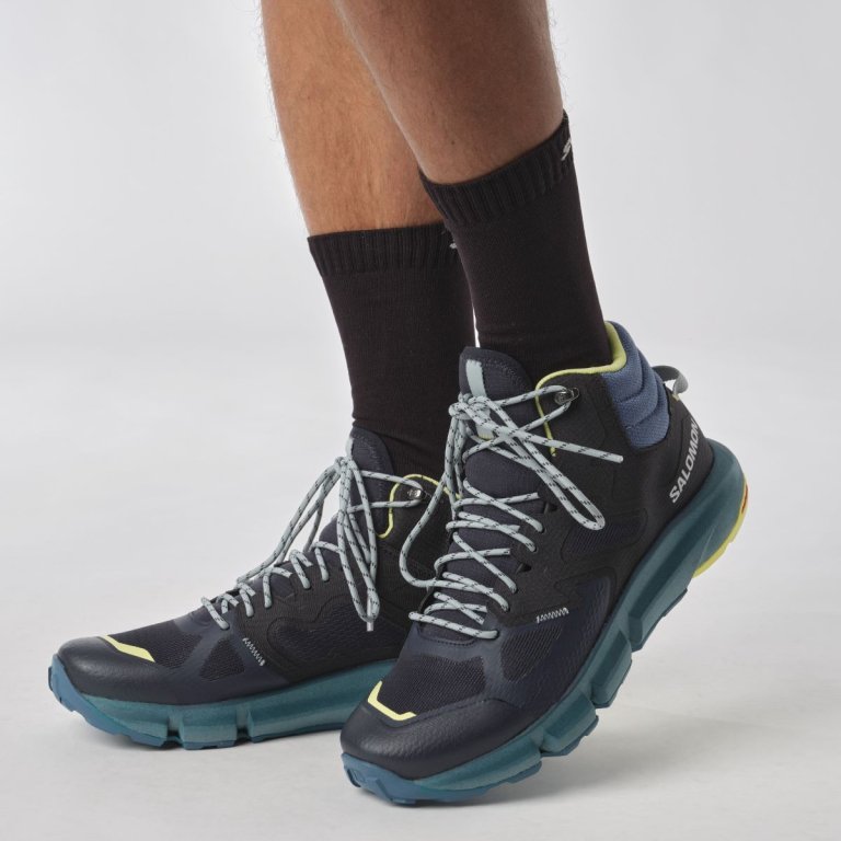 Кросівки високі Salomon Predict Hike Mid GTX M - чорні/ сині