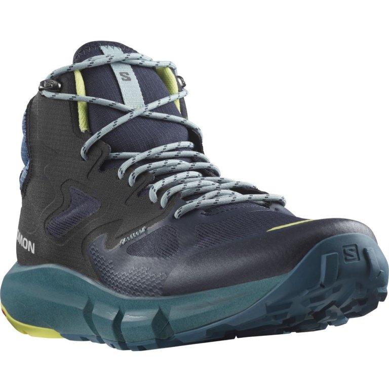 Кросівки високі Salomon Predict Hike Mid GTX M - чорні/ сині