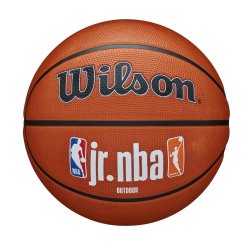 М'яч Wilson Jr NBA Fam Logo Auth Outdoor Bskt - коричневий