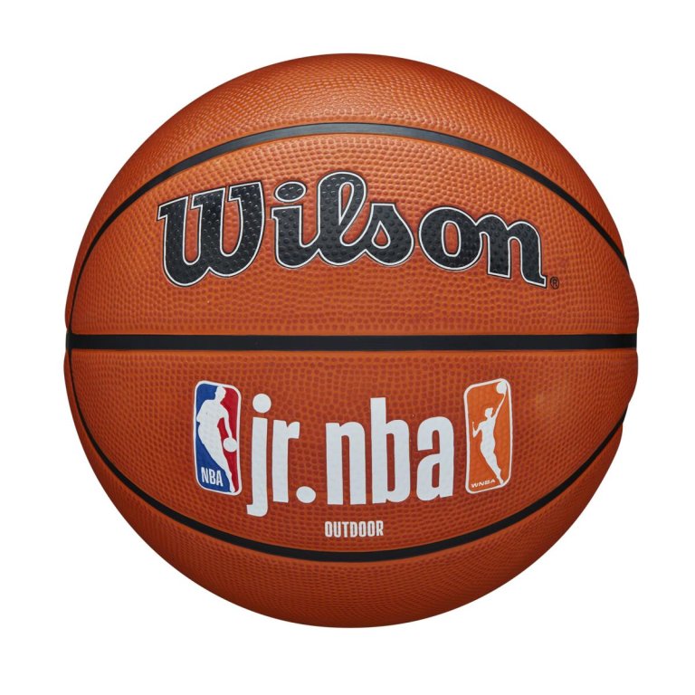 М'яч Wilson Jr NBA Fam Logo Auth Outdoor Bskt - коричневий