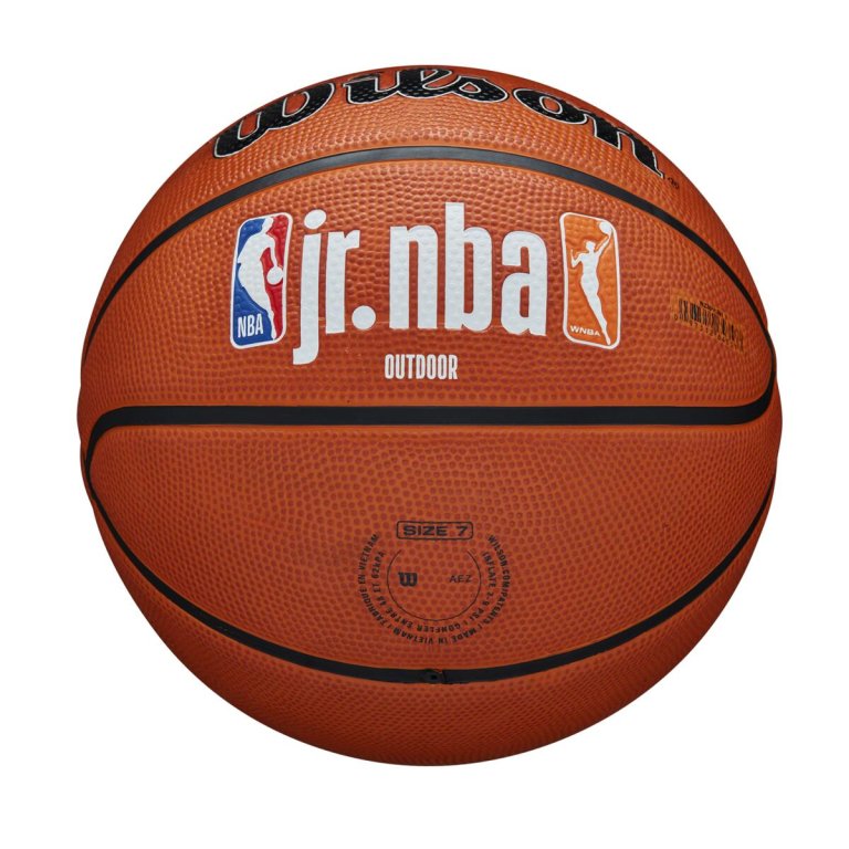 М'яч Wilson Jr NBA Fam Logo Auth Outdoor Bskt - коричневий