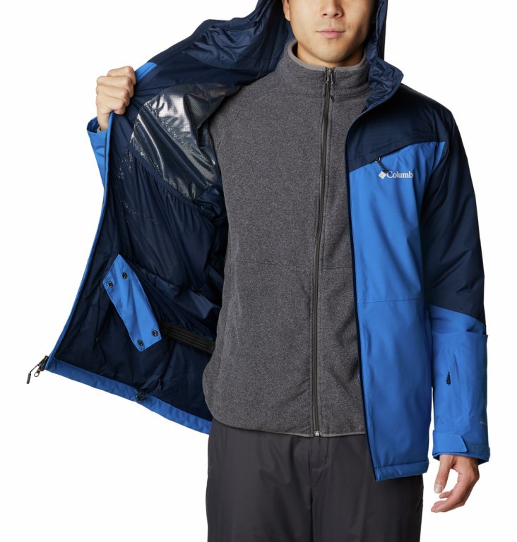 Bunda Columbia Iceberg Point™ Jacket Man - modrá/námořnická