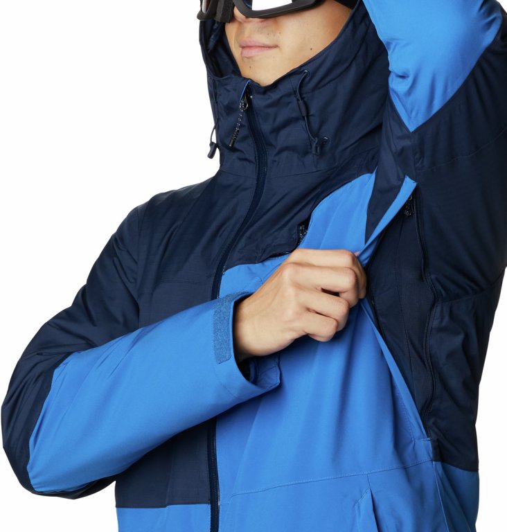 Bunda Columbia Iceberg Point™ Jacket Man - modrá/námořnická