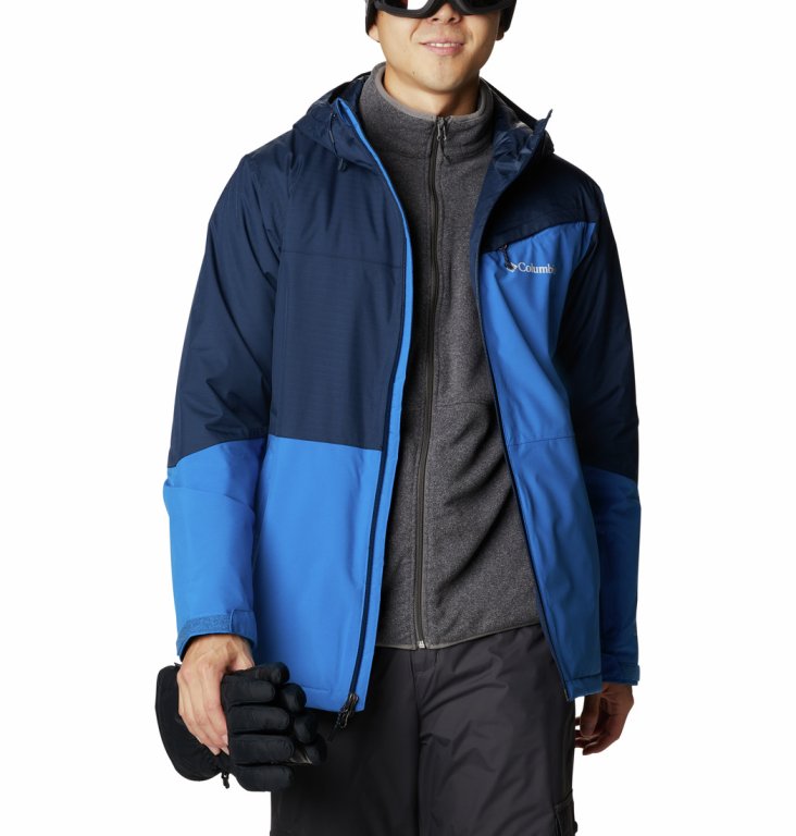 Bunda Columbia Iceberg Point™ Jacket Man - modrá/námořnická